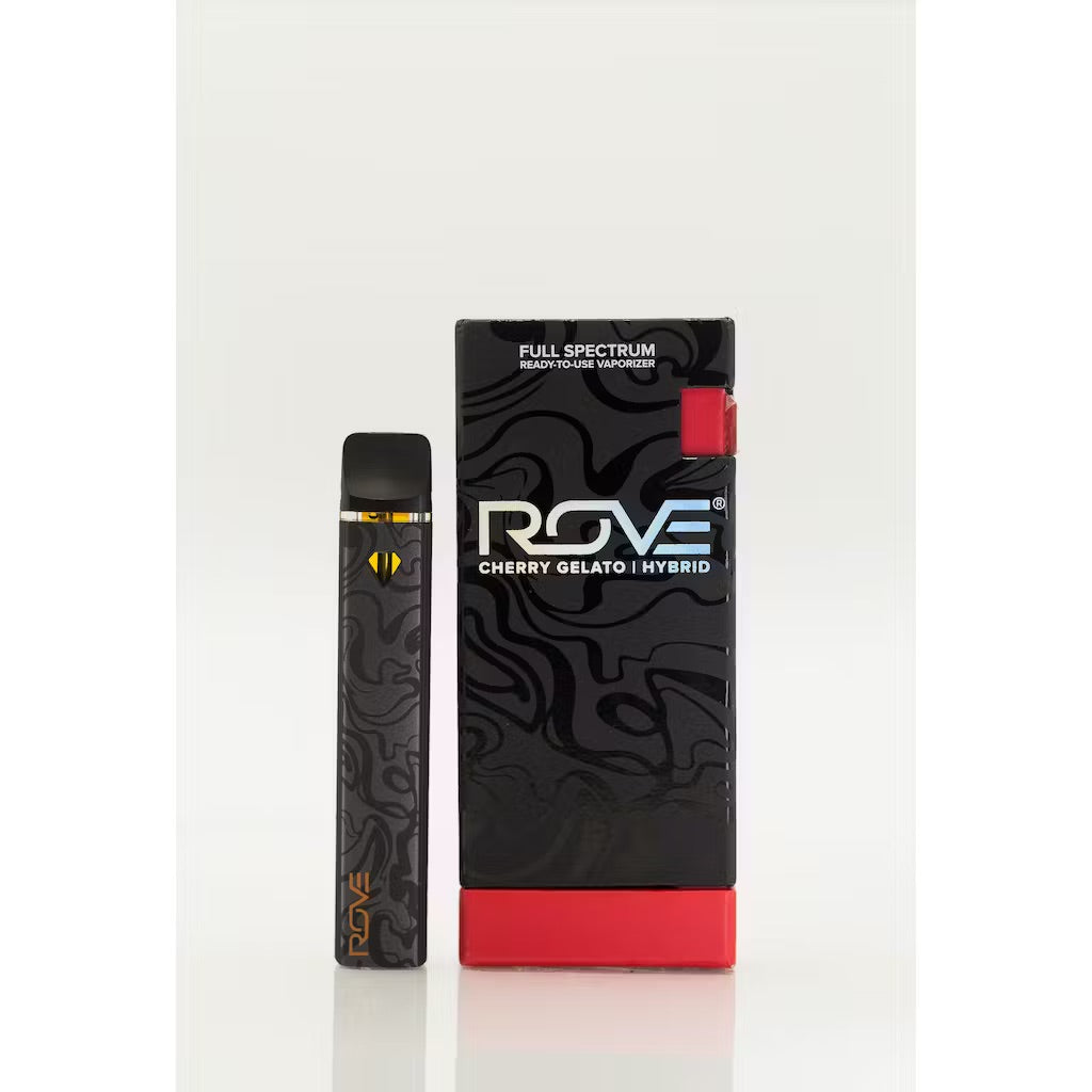 Rove | Ready-To-Use Live Resin Diamond Vaporizer | Cherry Gelato - H | 1.0g