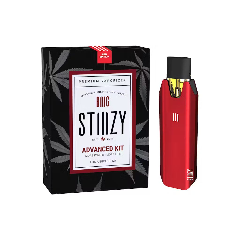 Stiiizy Biiig Starter Kit Red with Box