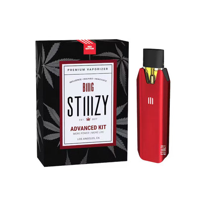 Stiiizy Biiig Starter Kit Red with Box