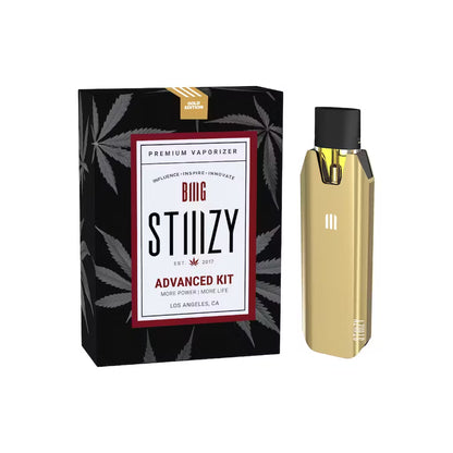 Stiiizy Biiig Starter Kit Gold with Box