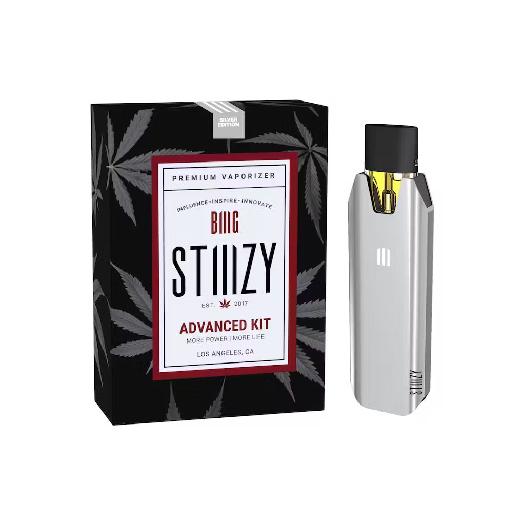 Stiiizy Biiig Starter Kit Silver with Box