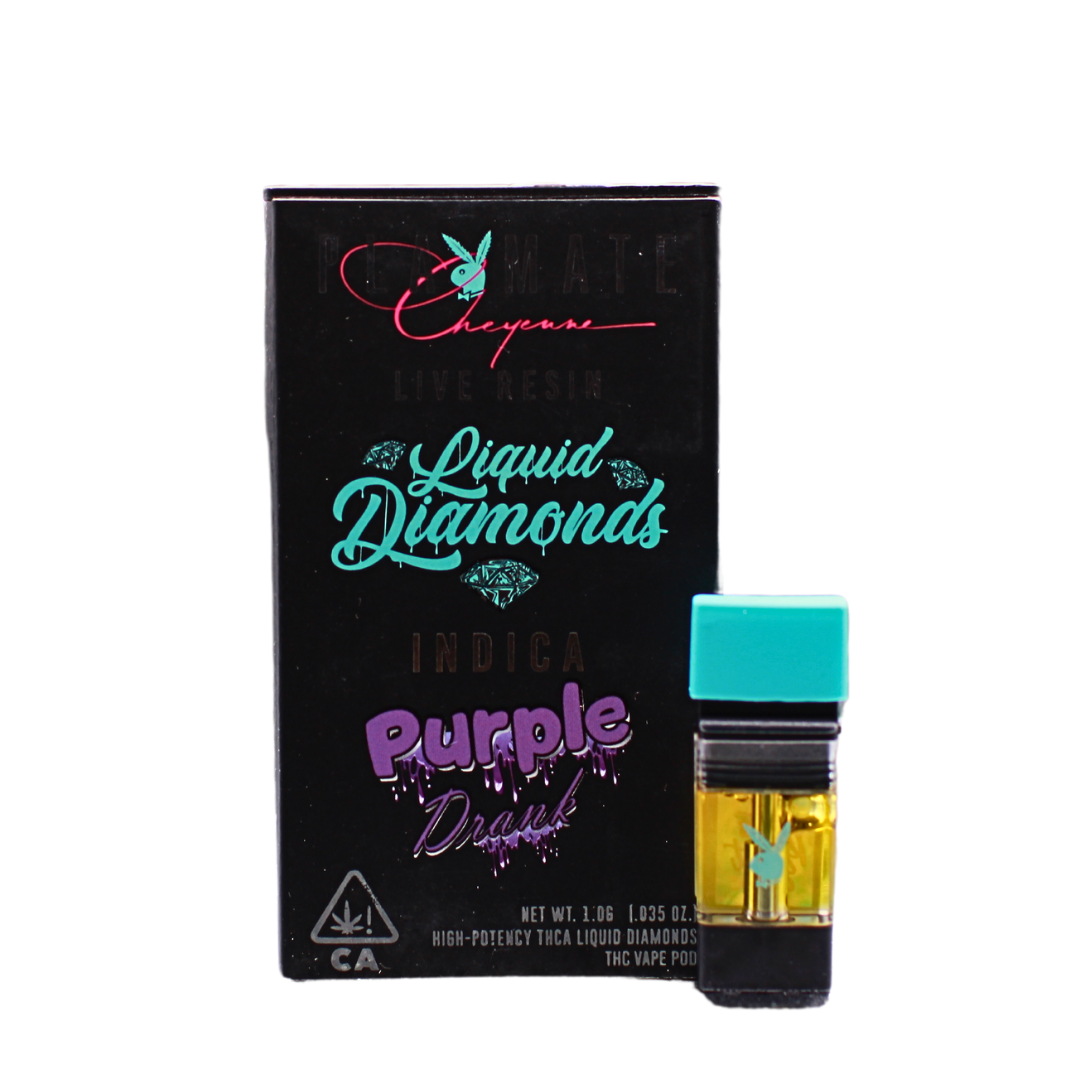PLAYMATE Liquid Diamond 1G POD Purple Drank (Indica)