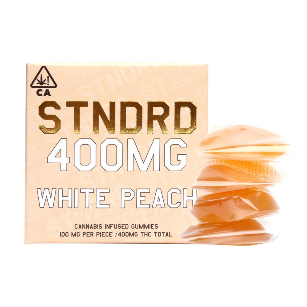 STNDRD 400mg White Peach- Indica