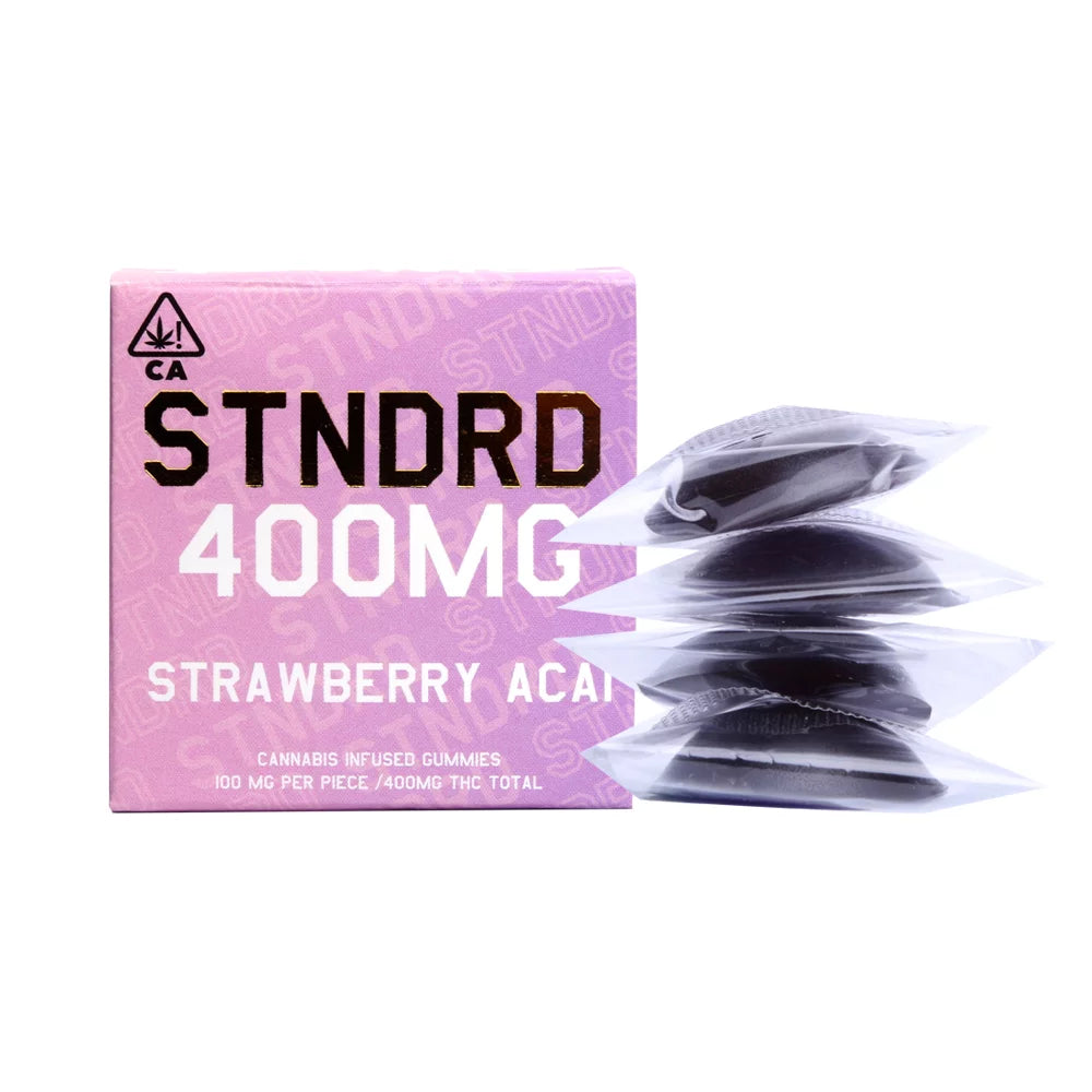 STNDRD 400mg Strawberry Acai- Indica